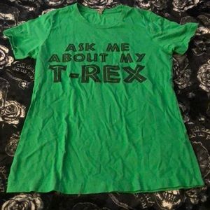 Green T-Rex t-shirt